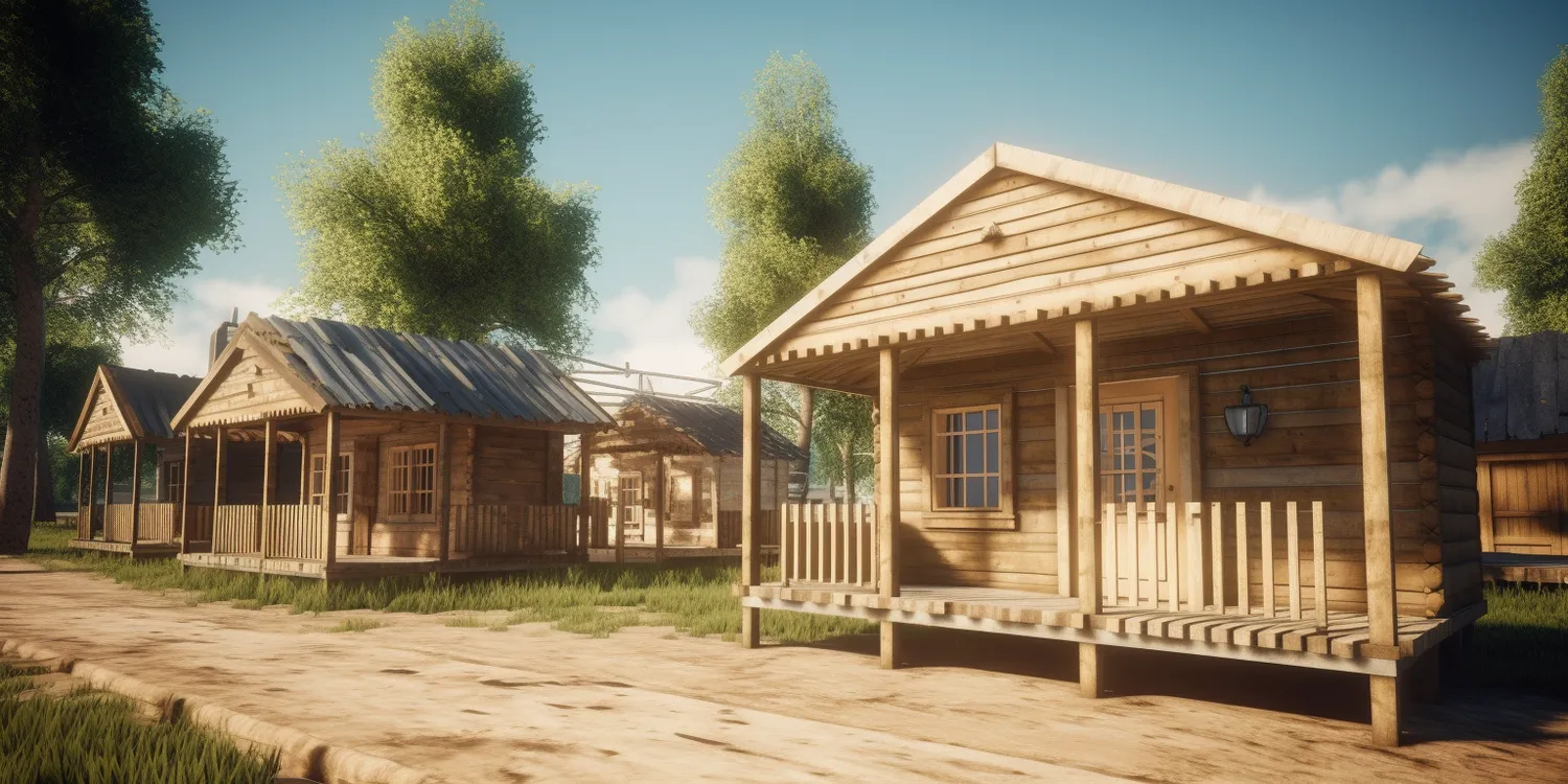 Domek drewniany wielosezonowy