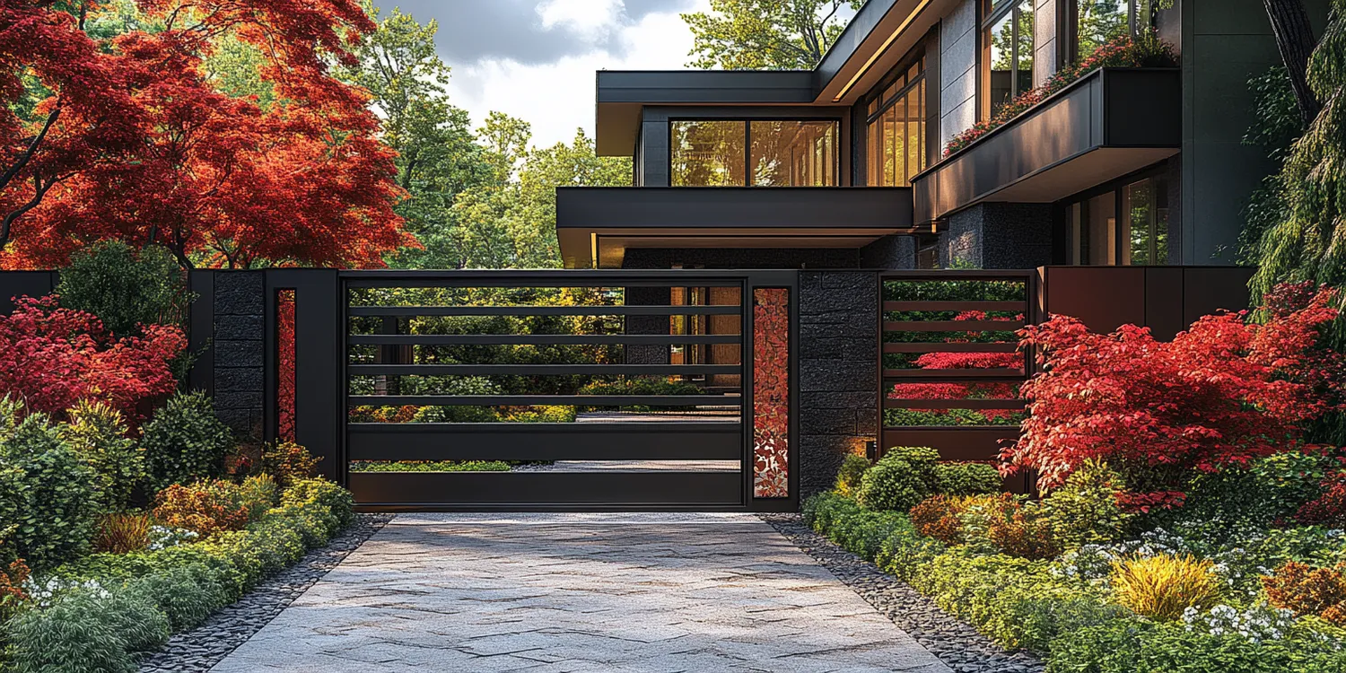 Jak urządzić ogród przed wejściem do domu?