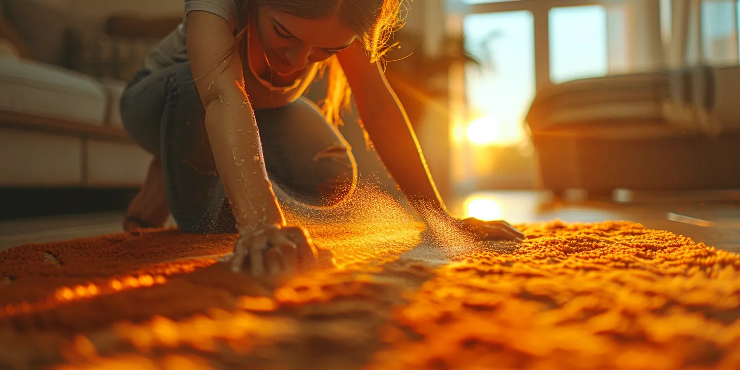 Pranie dywanów na sucho