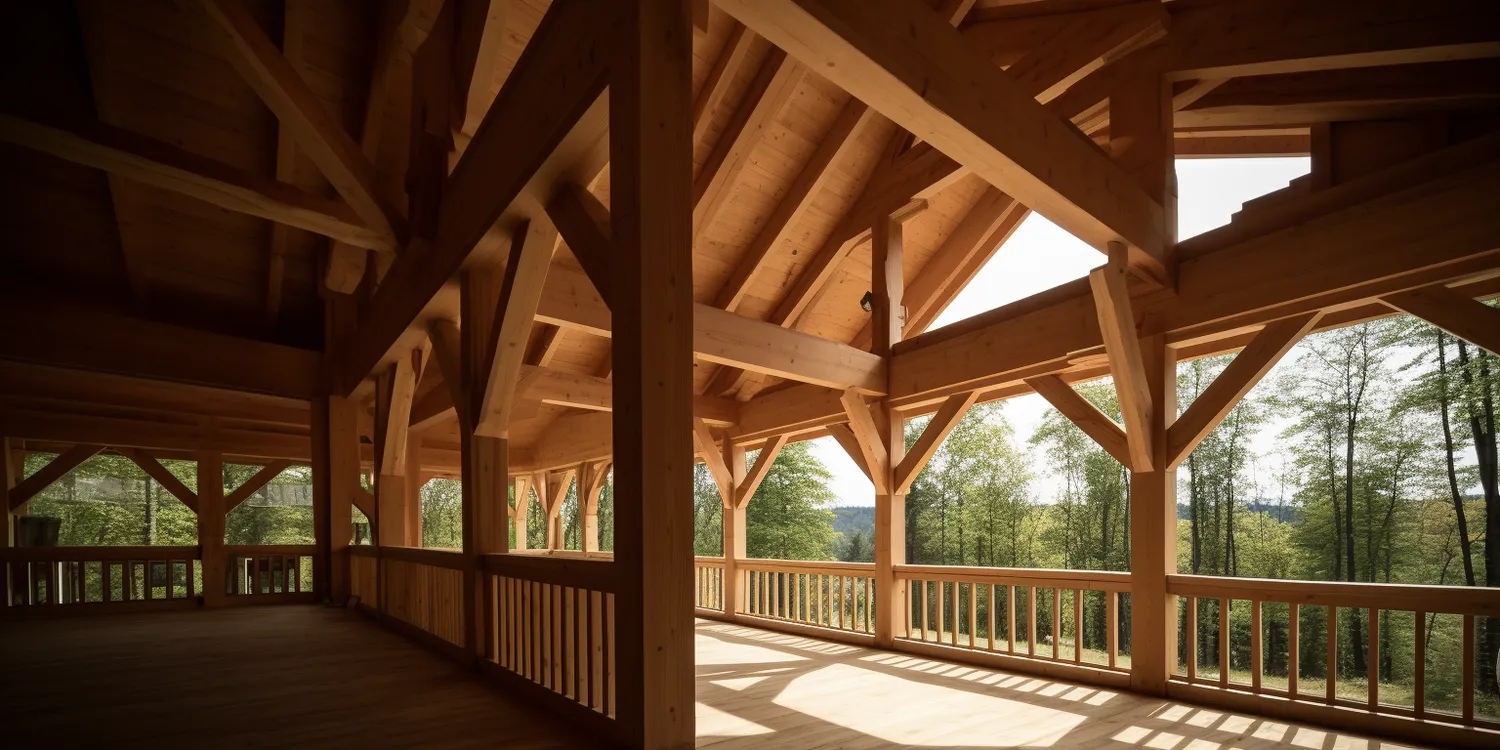 Konstrukcje drewniane są teraz modne