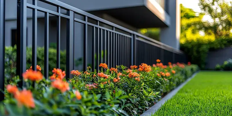 Gartenzaun aus Polen