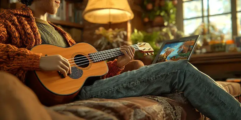 Czy chwyty na ukulele są takie same jak na gitarę?