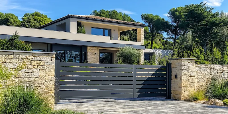 Aluminium Sichtschutzzaun aus Polen