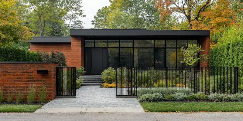 Gartenzäune aus Polen