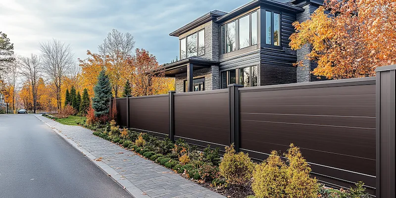 Metallzäune aus Polen mit montage