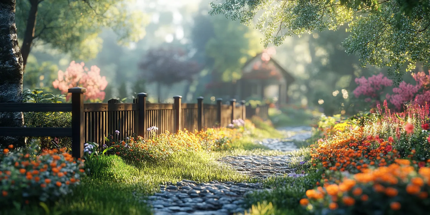 Metalzaune aus Polen