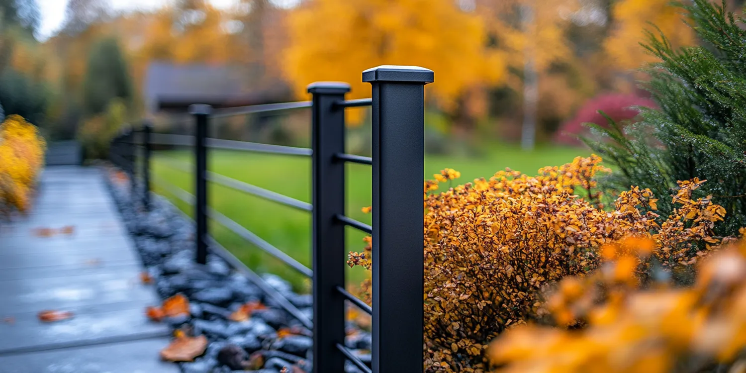 Moderne Zäune Polen