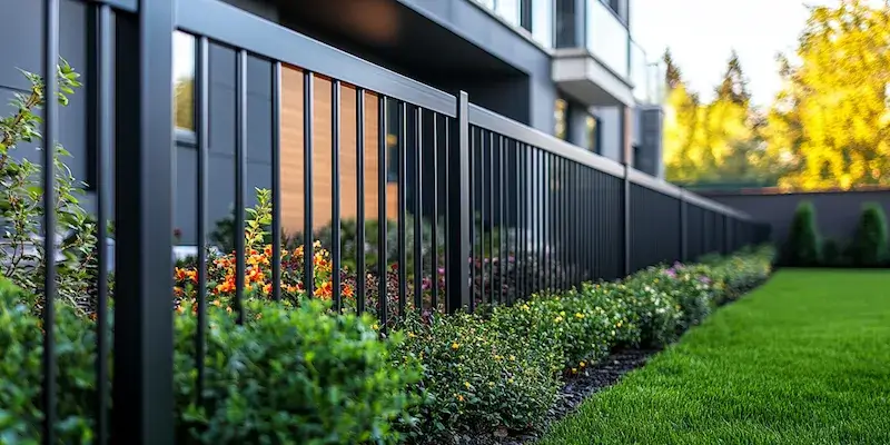 Alu Zäune aus Polen